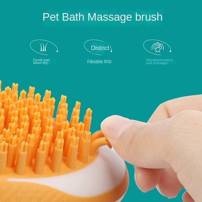 Dog Bath Brush details 