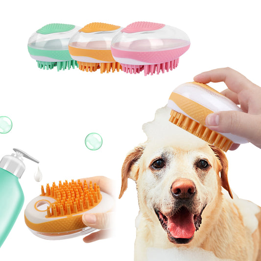 Dog Bath Brush dog smile